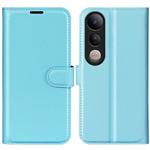 For vivo V50 Lite 5G Litchi Texture Horizontal Flip Leather Phone Case with Holder(Blue)