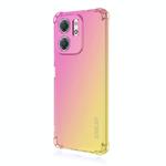 For Infinix Hot 50i / Smart 9 ENKAY Hat-Prince Gradient Airbag TPU Phone Case(Pink Gold)
