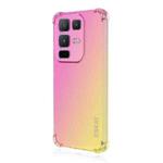 For Infinix Note 50 4G / Note 50 Pro 4G ENKAY Hat-Prince Gradient Airbag TPU Phone Case(Pink Gold)