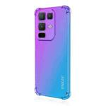 For Infinix Note 50 4G / Note 50 Pro 4G ENKAY Hat-Prince Gradient Airbag TPU Phone Case(Purple Blue)