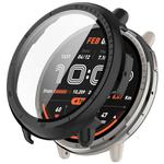For Amazfit Active 2 A2437 Tempered Film Integrated PC Watch Protective Case(Black)
