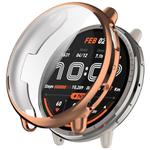For Amazfit Active 2 A2437 Electroplated TPU Full Coverage Watch Protective Case(Rose Gold)