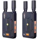 VRRIIS 097 4K HD Video HDMI Wireless Extender Kit Audio Video Wireless Transmitter Receiver, Plug:EU Plug