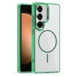 For Samsung Galaxy S23 FE 5G Star Shield Thin Circle MagSafe Phone Case(Green)