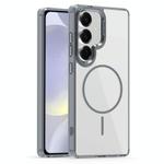 For Samsung Galaxy S24 5G Star Shield Thin Circle MagSafe Phone Case(Gray)