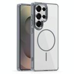 For Samsung Galaxy S25 Ultra 5G Star Shield Thin Circle MagSafe Phone Case(Gray)