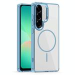 For Samsung Galaxy A26 5G Star Shield Thin Circle MagSafe Phone Case(Light Blue)