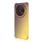 For vivo X200 ENKAY Hat-Prince Gradient Airbag TPU Phone Case(Purple Gold)