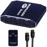 VG2 3x1 Audio Switcher SPDIF Optical Switch 3 In 1 Out Digital Toslink Selector For Home Theater