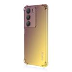 For Realme 14X Global ENKAY Hat-Prince Gradient Airbag TPU Phone Case(Purple Gold)