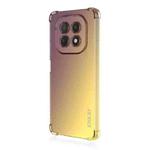 For Realme GT 7 5G ENKAY Hat-Prince Gradient Airbag TPU Phone Case(Purple Gold)