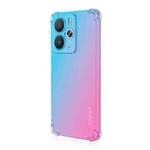 For Realme 14 5G Global ENKAY Hat-Prince Gradient Airbag TPU Phone Case(Blue Pink)