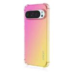 For Google Pixel 9 / 9 Pro ENKAY Hat-Prince Gradient Airbag TPU Phone Case(Pink Gold)