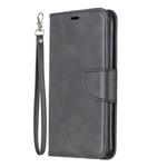 Retro Lambskin Texture Pure Color Horizontal Flip PU Leather Case for Galaxy Note9, with Holder & Card Slots & Wallet & Lanyard(Black)
