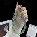 Simple Double Butterfly Phone Chain(Green)