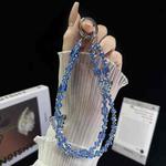 Simple Double Butterfly Phone Chain(Blue)