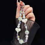 Heidi Beads Love Mobile Phone Chain(White)