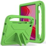 For Lenovo Tab TB-311 / WiFi 10.1 2025 Handle EVA Shockproof Tablet Case with Holder(Green)