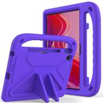 For Lenovo Tab TB-311 / WiFi 10.1 2025 Handle EVA Shockproof Tablet Case with Holder(Purple)