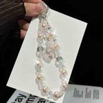 Small Crown Tassel Phone Chain(Pink)