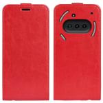 For Nothing Phone 3a R64 Texture Single Vertical Flip Leather Phone Case(Red)