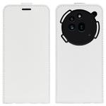 For Nothing Phone 3a Pro R64 Texture Single Vertical Flip Leather Phone Case(White)