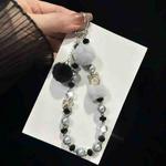 Small Hairball Pearl Mobile Phone Chain(Grey)