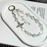 Asteroid Pearl Mobile Phone Chain(White)
