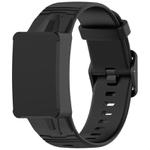 For WHOOP 4.0 Watch Case Integrated Silicone Watch Band(Black)