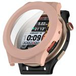 For Amazfit Cheetah Round Tempered Film Integrated PC Watch Protective Case(Cherry Pink)