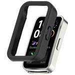 For Huawei Band 10 / 10 NFC / 9 / 9 NFC Half Coverage Hollow PC Watch Protective Case(Black)