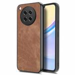 For OPPO Find X8s Vintage Leather PC Back Cover Phone Case(Brown)