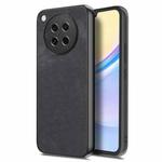 For OPPO Find X8s Vintage Leather PC Back Cover Phone Case(Black)