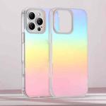 For iPhone 16 Pro Frosted Color-plated Gradient Phone Case(Color Plating)