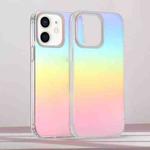 For iPhone 11 Frosted Color-plated Gradient Phone Case(Color Plating)