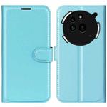 For Nothing Phone 3a Pro Litchi Texture Horizontal Flip Leather Phone Case with Holder(Blue)