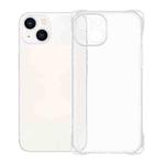 For iPhone 13 Kalebol 1.5mm Thickened Four-Corner Shockproof TPU Phone Case(Transparent)