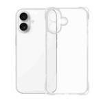 For iPhone 16 Plus Kalebol 1.5mm Thickened Four-Corner Shockproof TPU Phone Case(Transparent)