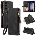 For Samsung Galaxy S23+ 5G Fantasy Multifunctional Zipper Wallet Leather Phone Case(Black)