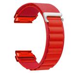 For Gamin 26mm Quick Release Nylon Watch Band(Red)