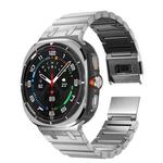 For Samsung Galaxy Watch Ultra 47mm One Bead Titanium Metal Watch Band(Titanium)