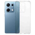 For Redmi Note 14S Kalebol 1.5mm Four-Corner Airbags Shockproof Transparency TPU Phone Case