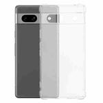 For Google Pixel 7a Kalebol 1.5mm Four-Corner Airbags Shockproof Transparency TPU Phone Case