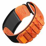 For WHOOP 4.0 Nylon Hook and Loop Fastener Watch Band(Orange)