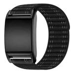 For WHOOP 4.0 Nylon Loop Watch Band(Black)