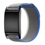 For WHOOP 4.0 Nylon Loop Watch Band(Blue Gray)