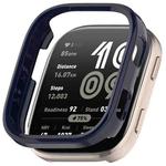 For Amazfit Bip 6 Half Coverage Hollow PC Watch Protective Case(Glossy Ink Blue)