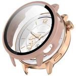 For OPPO Watch X2 Mini Tempered Film Integrated PC Watch Protective Case(Cherry Pink)