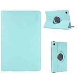 For Samsung Galaxy Tab A9+ 11.0 ENKAY 360 Degree Rotation Litchi Leather Smart Tablet Case(Light Blue)