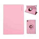 For Samsung Galaxy Tab A7 Lite 8.7 ENKAY 360 Degree Rotation Litchi Leather Smart Tablet Case(Pink)